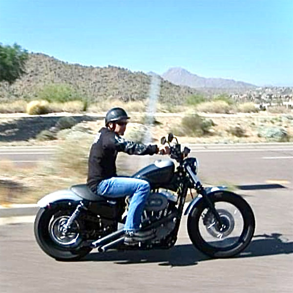 Andrew motorcycle photo